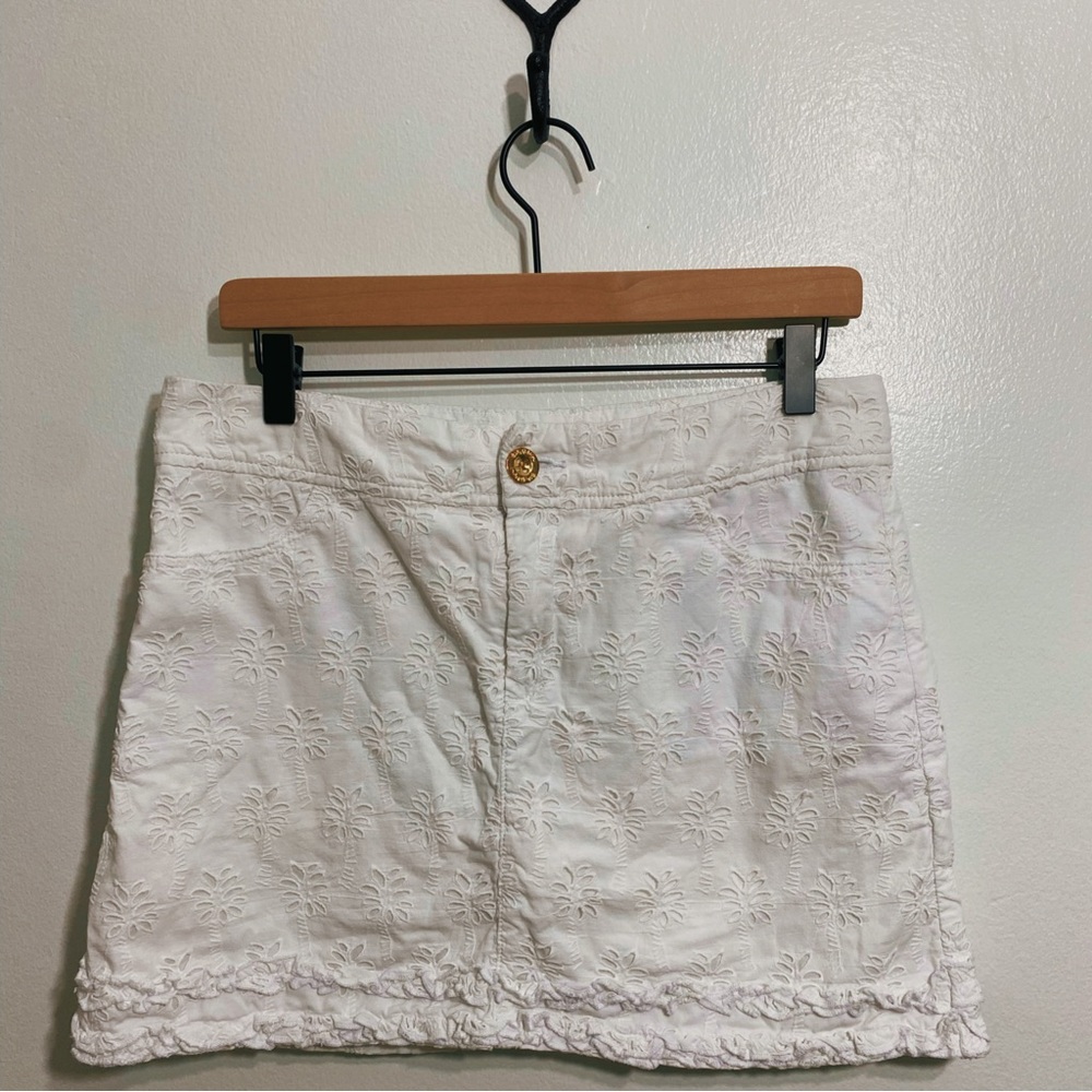Lily Pulitzer | White Crab and Fish Skort